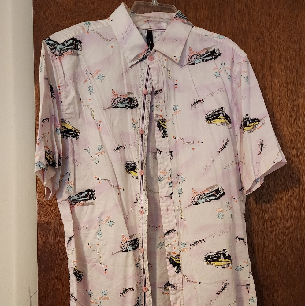 Smash Retro Car Button Down Shirt